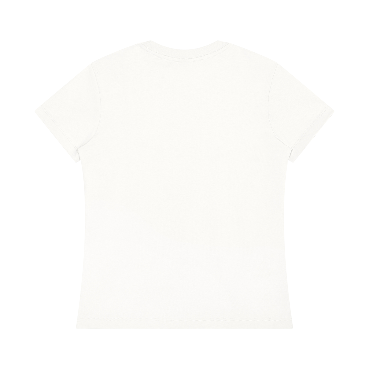 Bloom Anyway women's graphic T-shirt in White – plain back