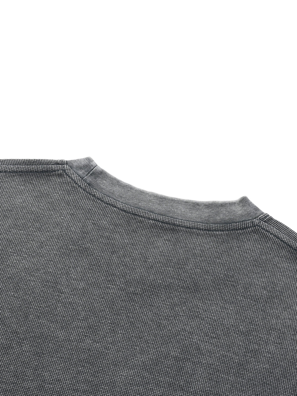 Unisex Mineral Wash Waffle Boxy T-Shirt