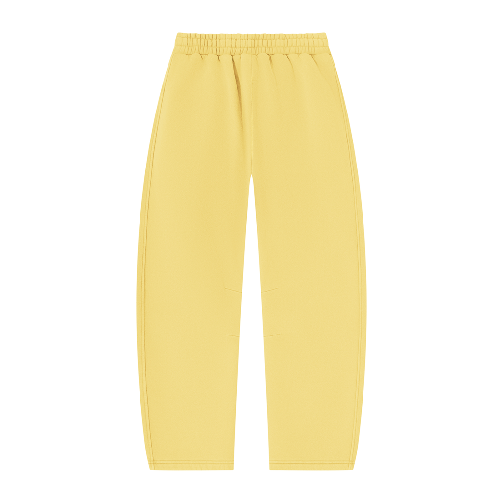 Unisex Vintage Wash Barrel-Leg Fleece Sweatpants V3
