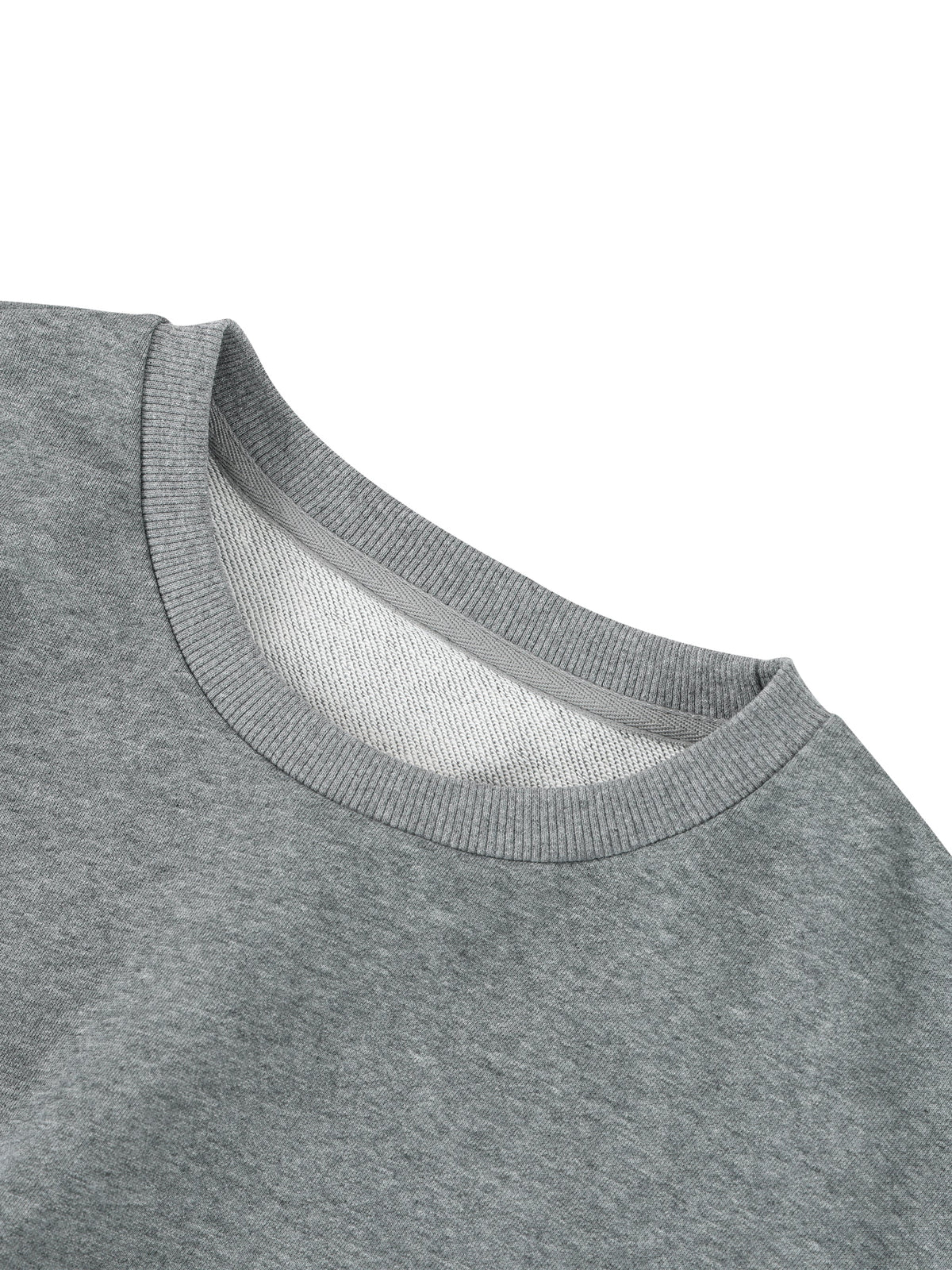 Women's Boxy Cropped Crewneck Sweatshirt