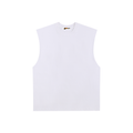 Unisex Raw-Edge Cotton Tank Top