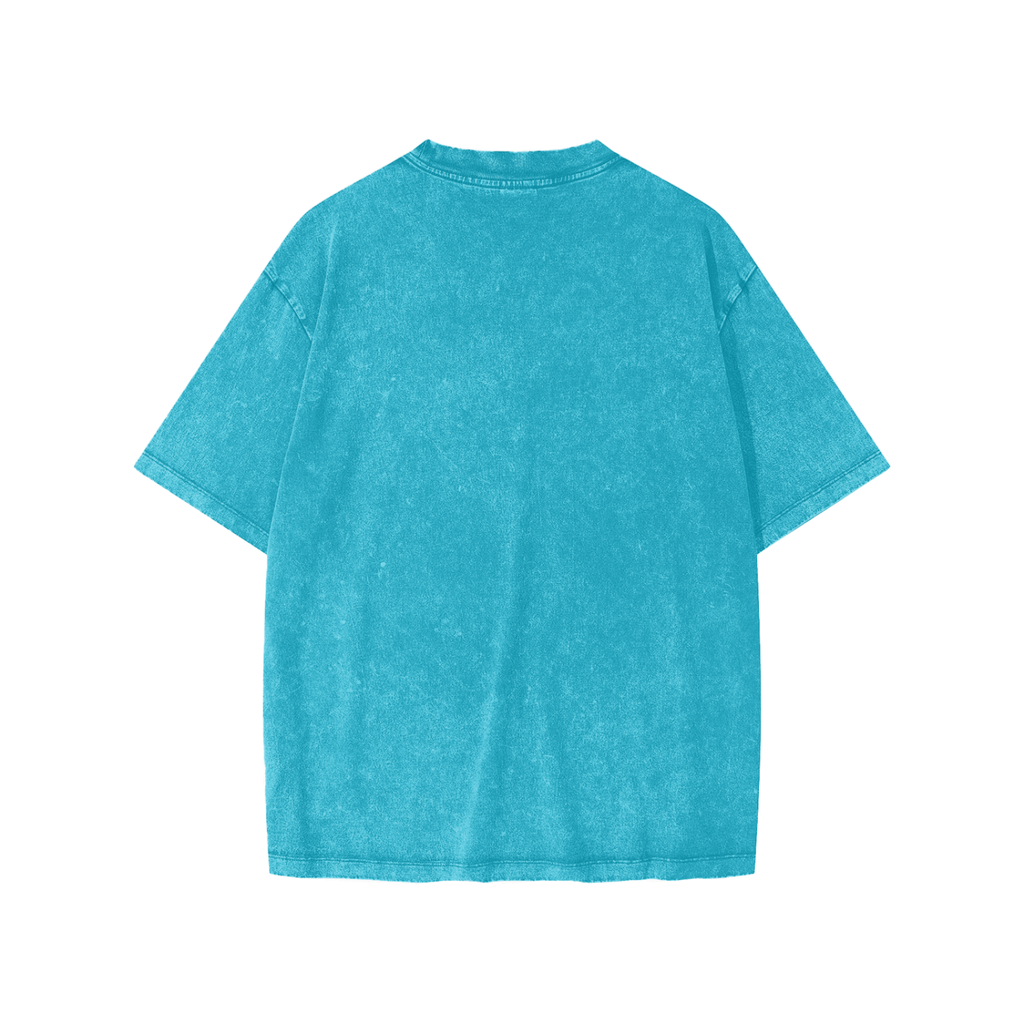 Kids' Snow-Washed Loose-Fit Cotton T-Shirt