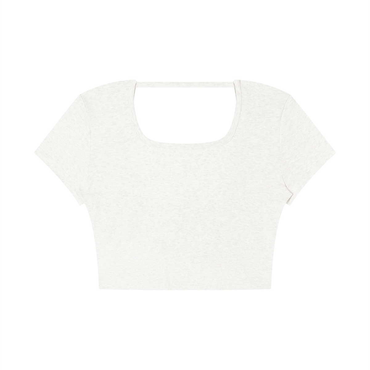Women's Square Neck Crop T-Shirt
