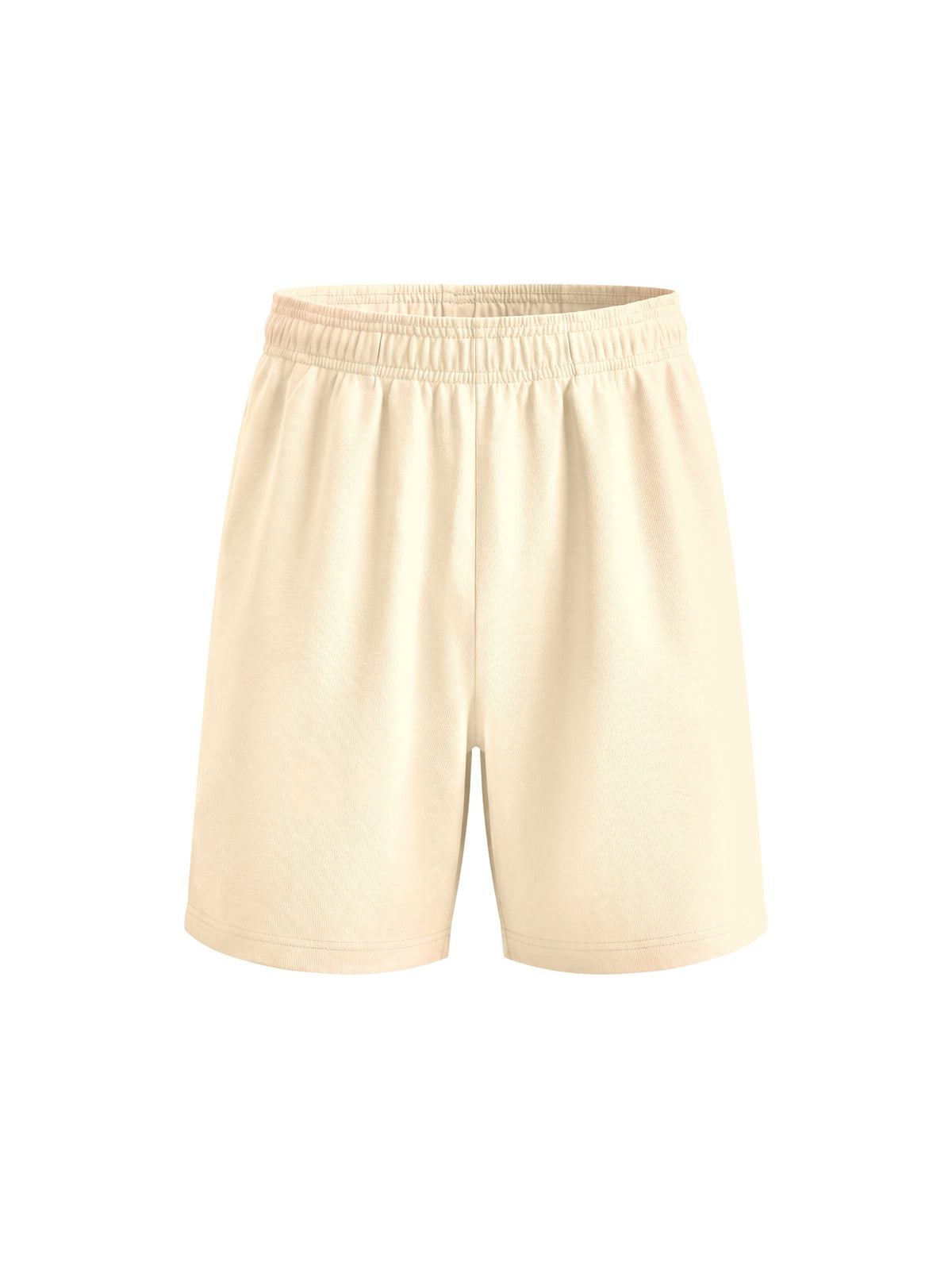 Unisex Cotton Shorts – Apricot
