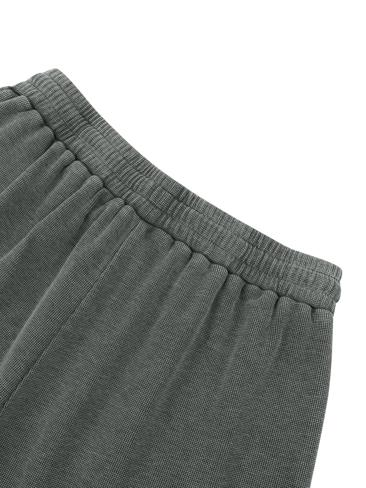 Unisex Mineral Wash Waffle Sweatpants