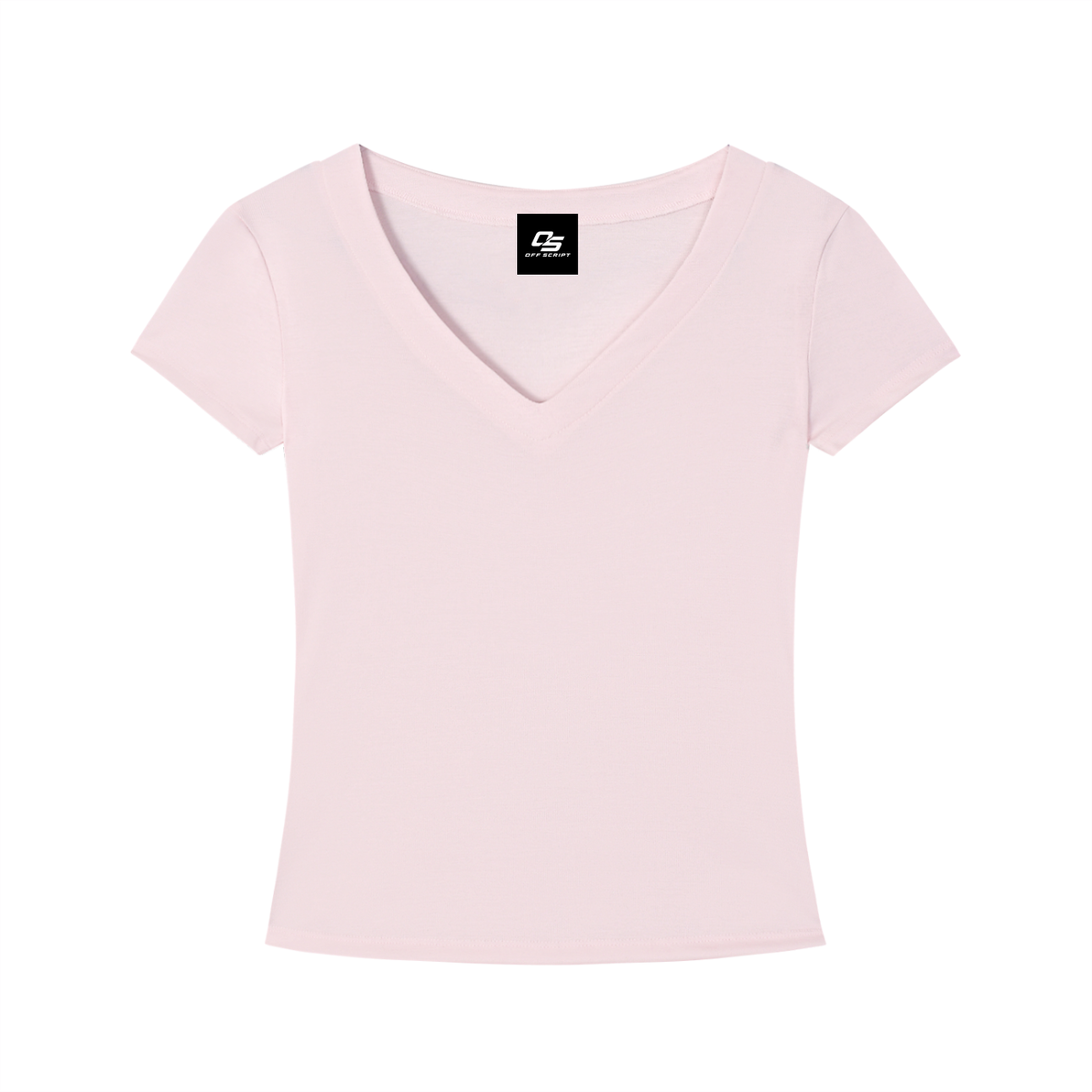 Women’s Tencel Slim Fit V-Neck T-Shirt