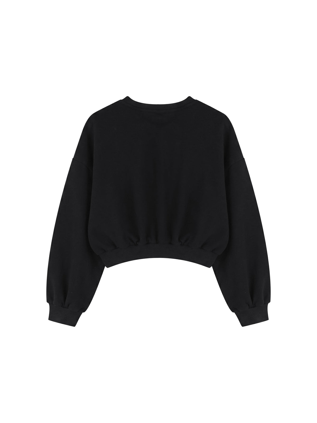 Women's Boxy Cropped Crewneck Sweatshirt
