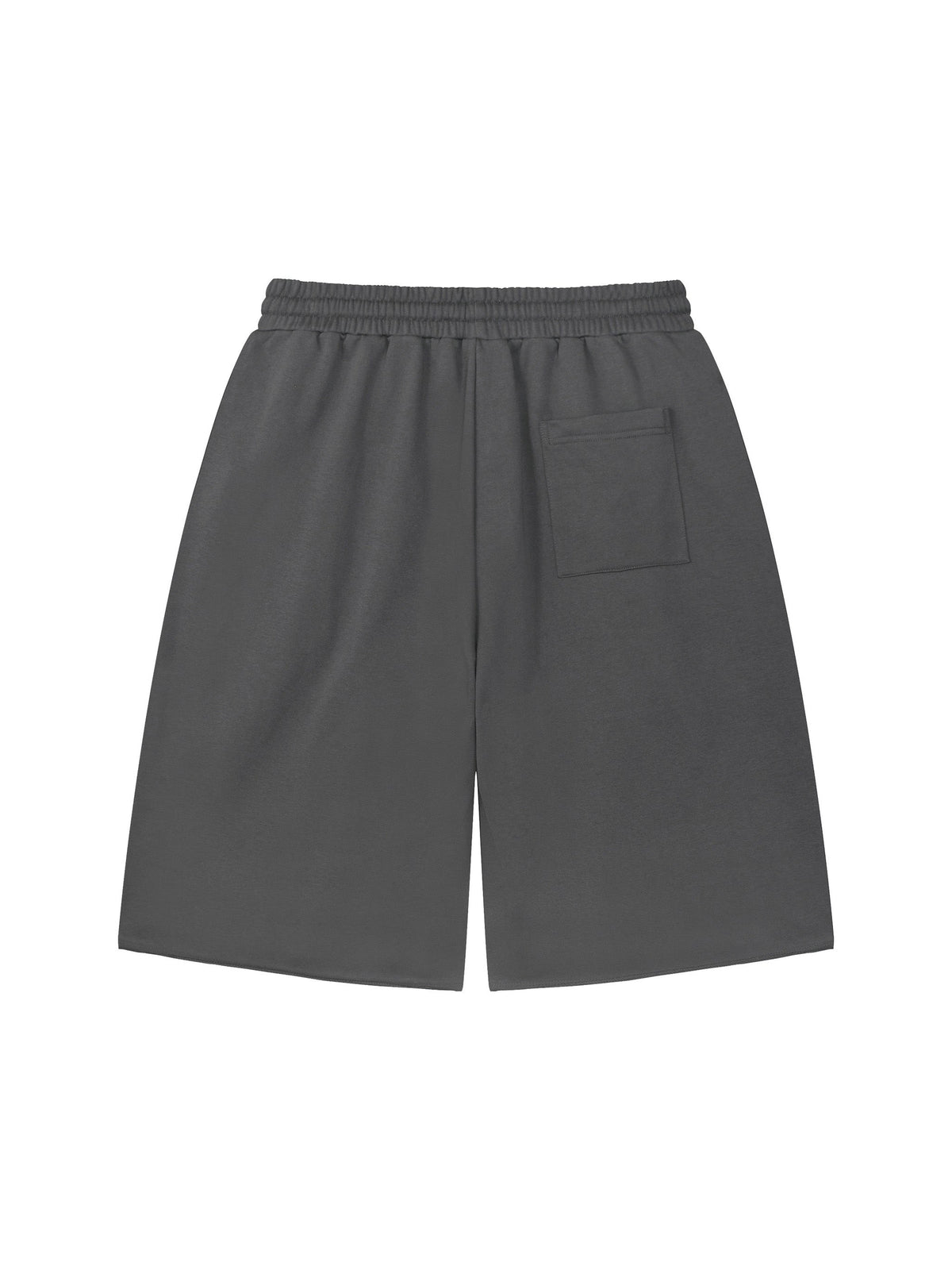 Unisex Loose Raw Edge Shorts