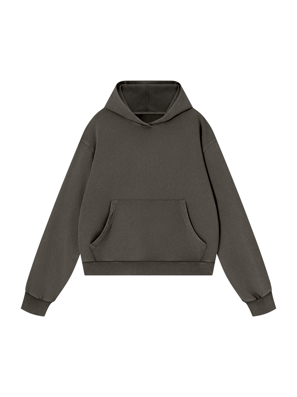 Unisex Mineral Wash Boxy Hoodie