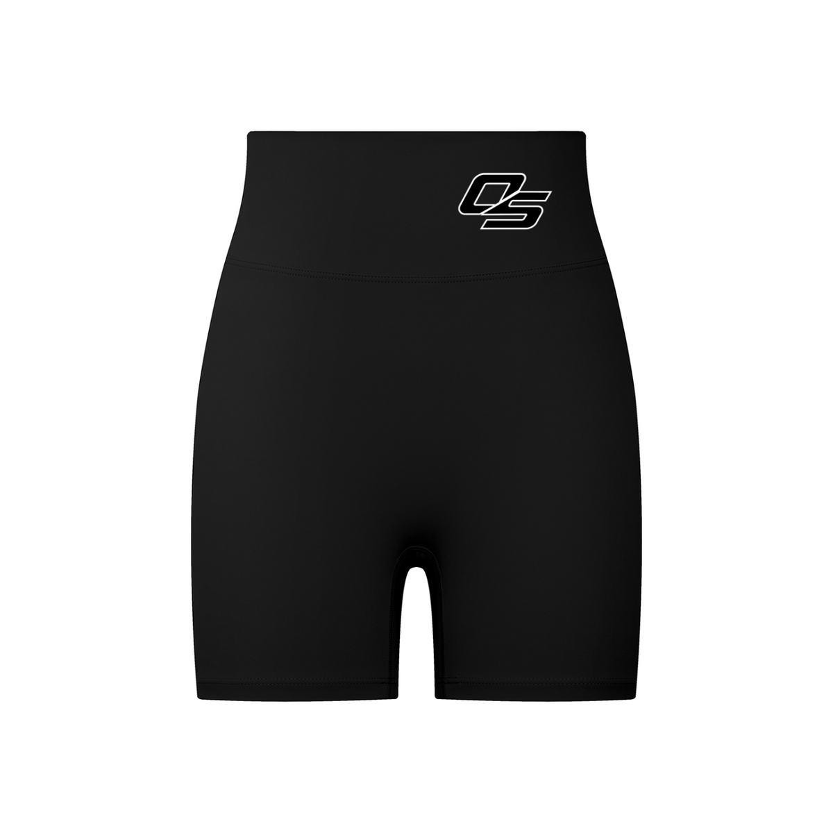 High-Waisted Blend Biker Shorts