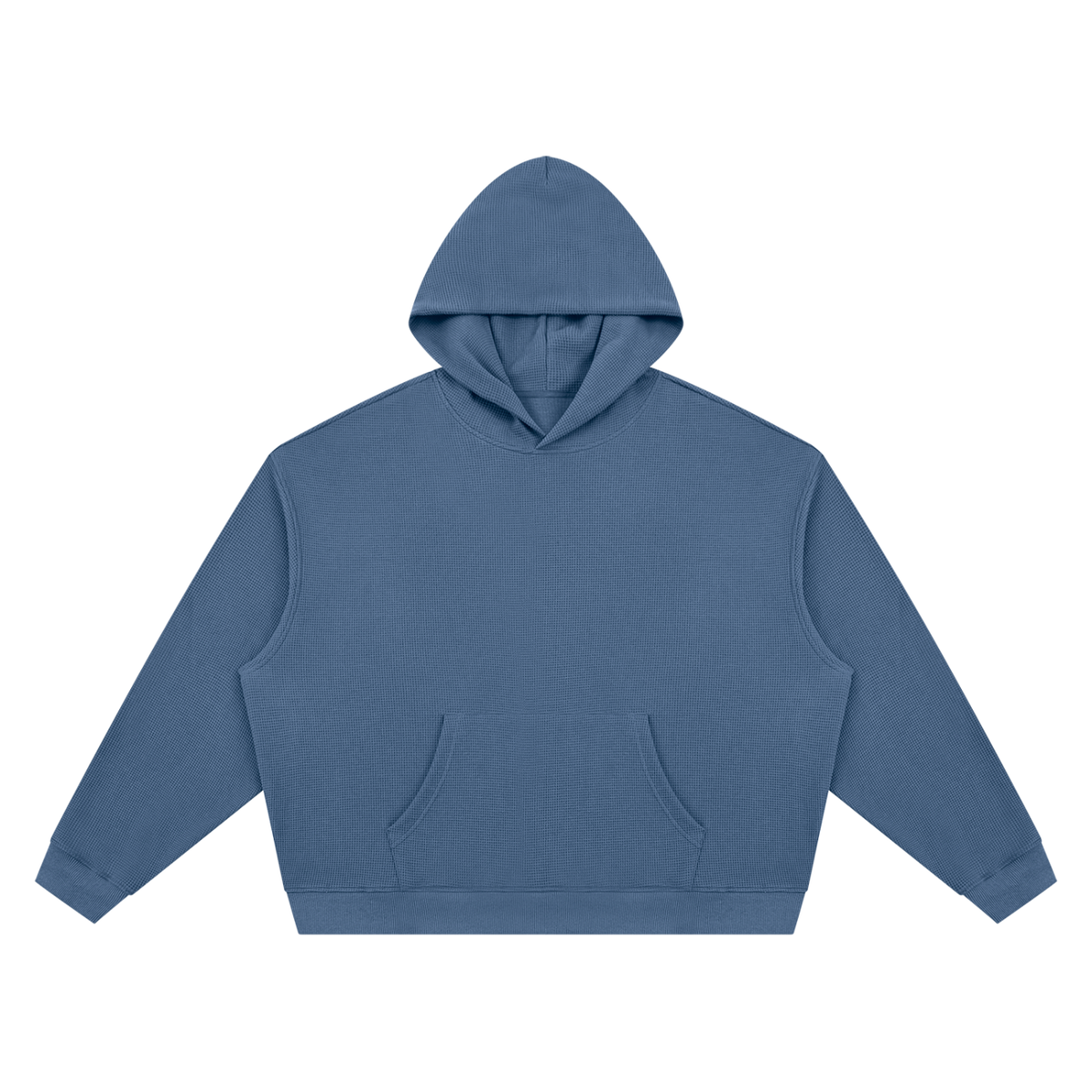 Unisex Waffle Boxy Hoodie