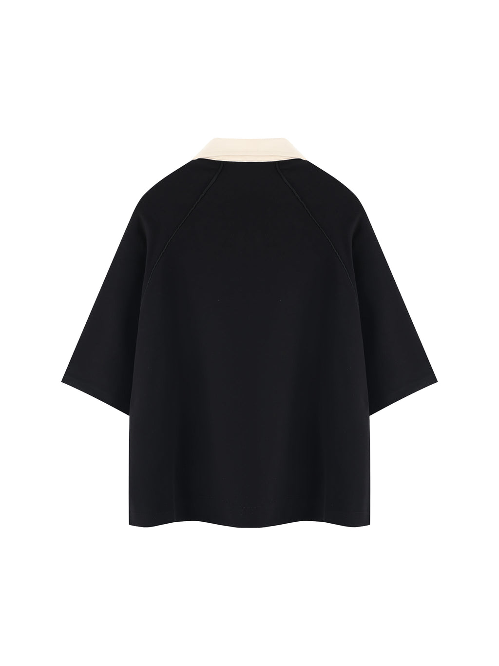 Unisex Colour Block Boxy Short Sleeve Shirt