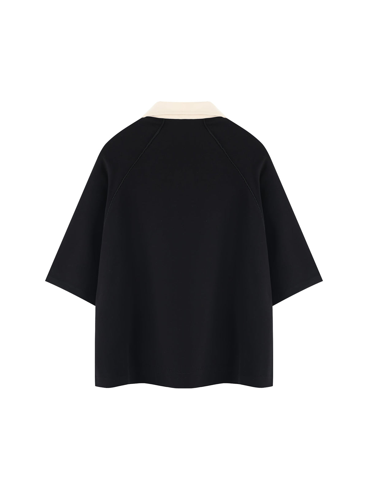 Unisex Colour Block Boxy Short Sleeve Shirt