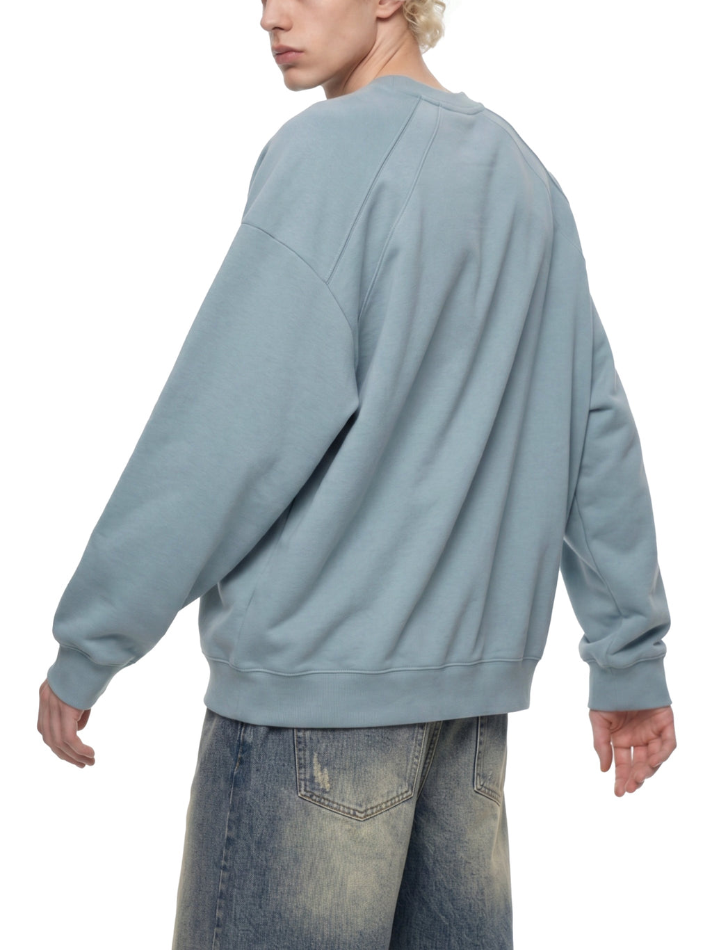 Unisex Oversized V-Neck Sweatshirt