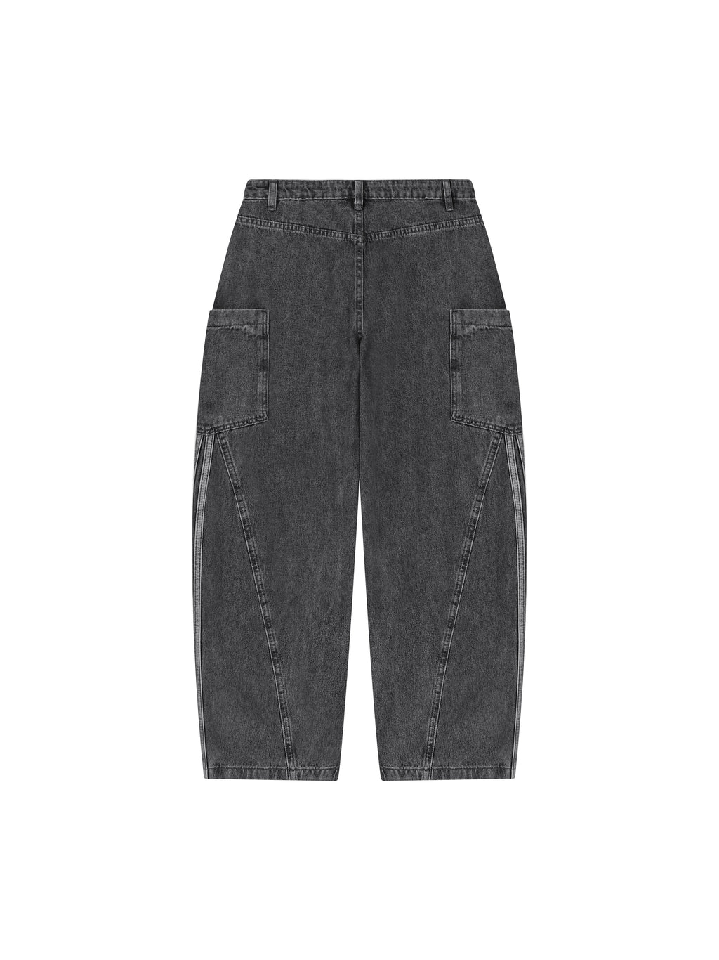 Women's Vintage Wash Barrel Leg Jeans