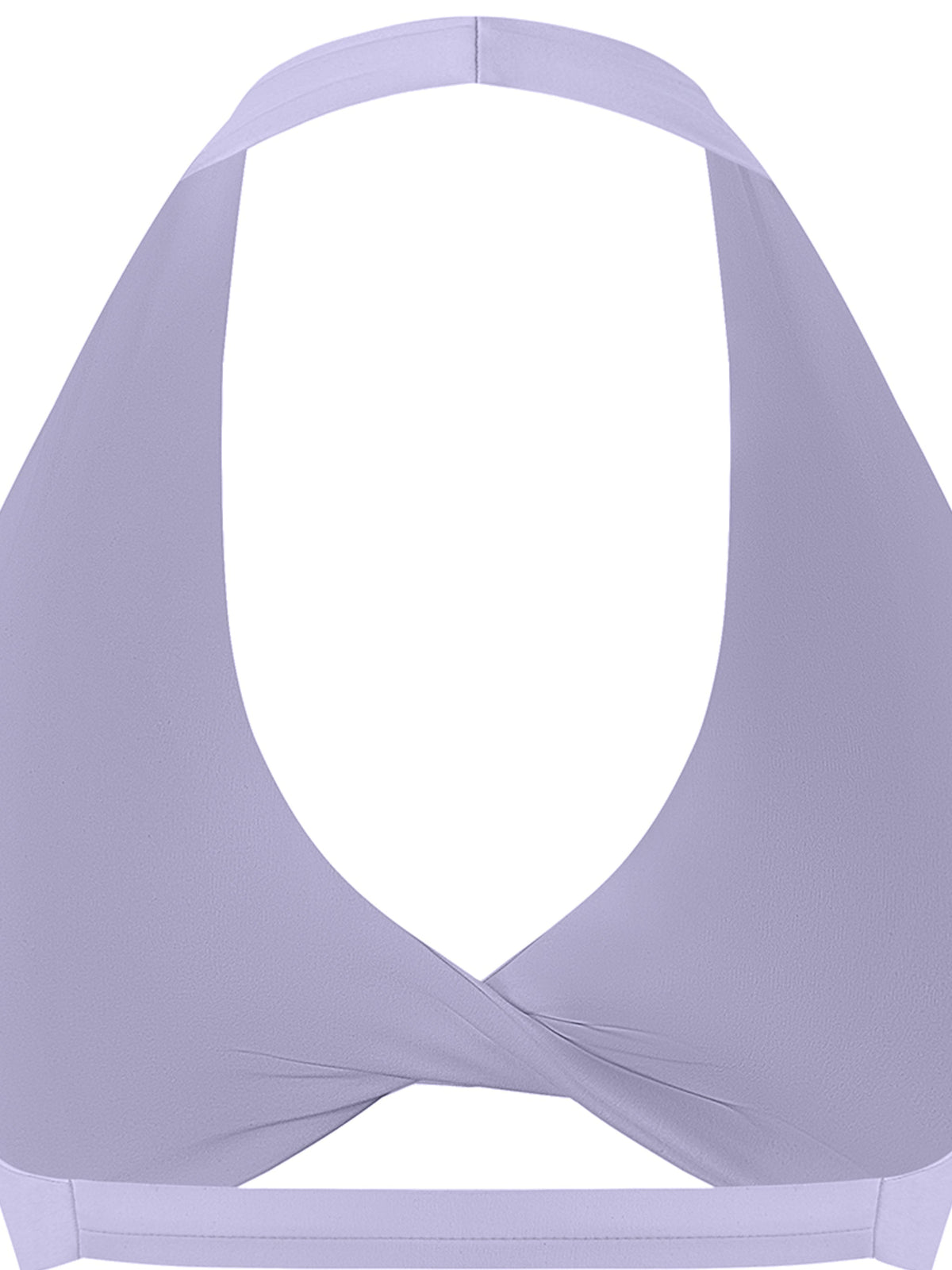 Women's Pleated Halter Sports Bra