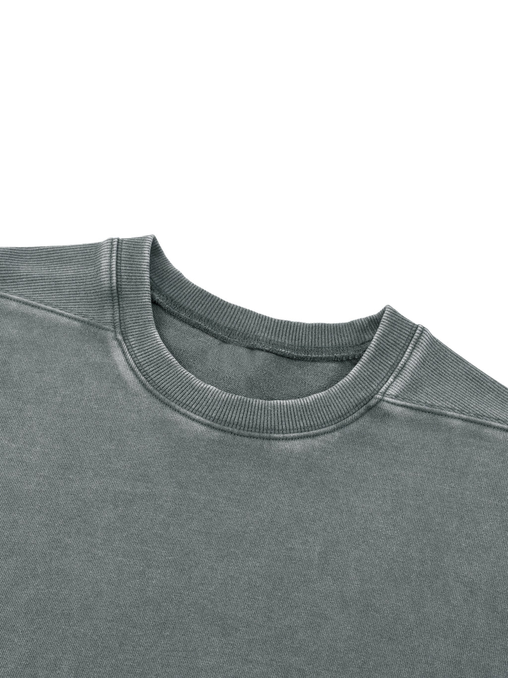 Unisex Mineral Wash Boxy Raw Edge T-Shirt