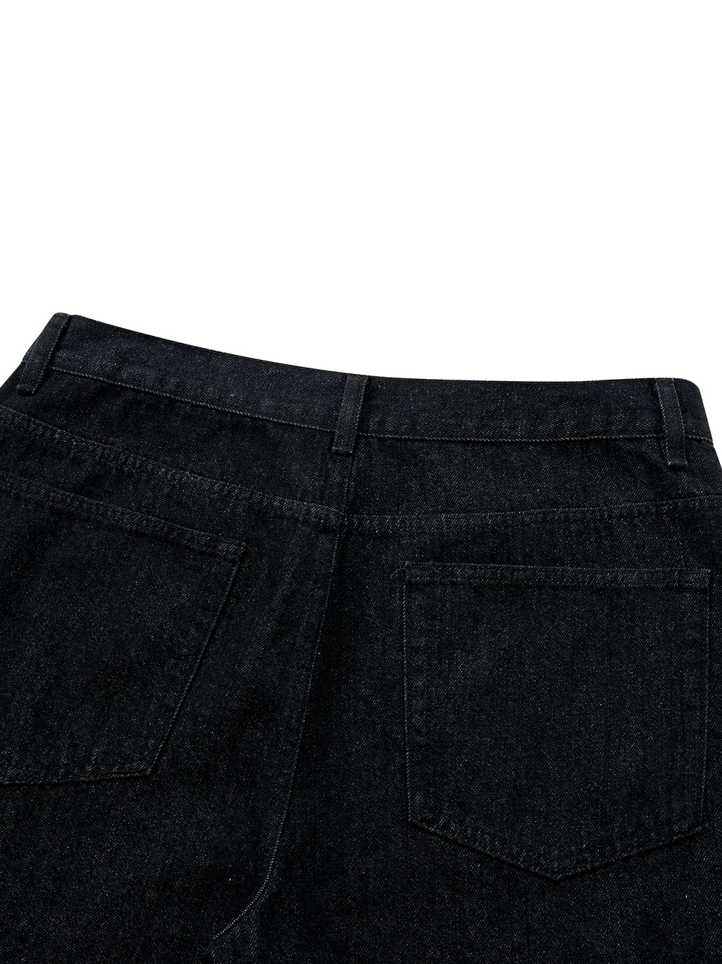 Men's Vintage Wash Wide Leg Denim Jeans