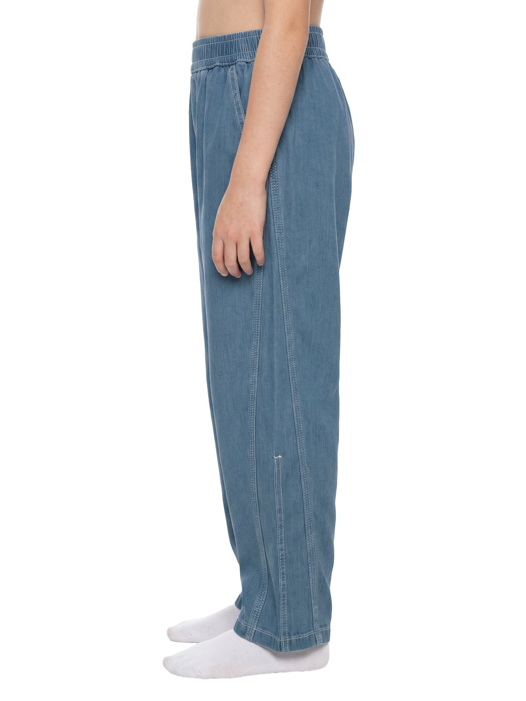 Kids' Vintage-Wash Straight-Leg Jeans