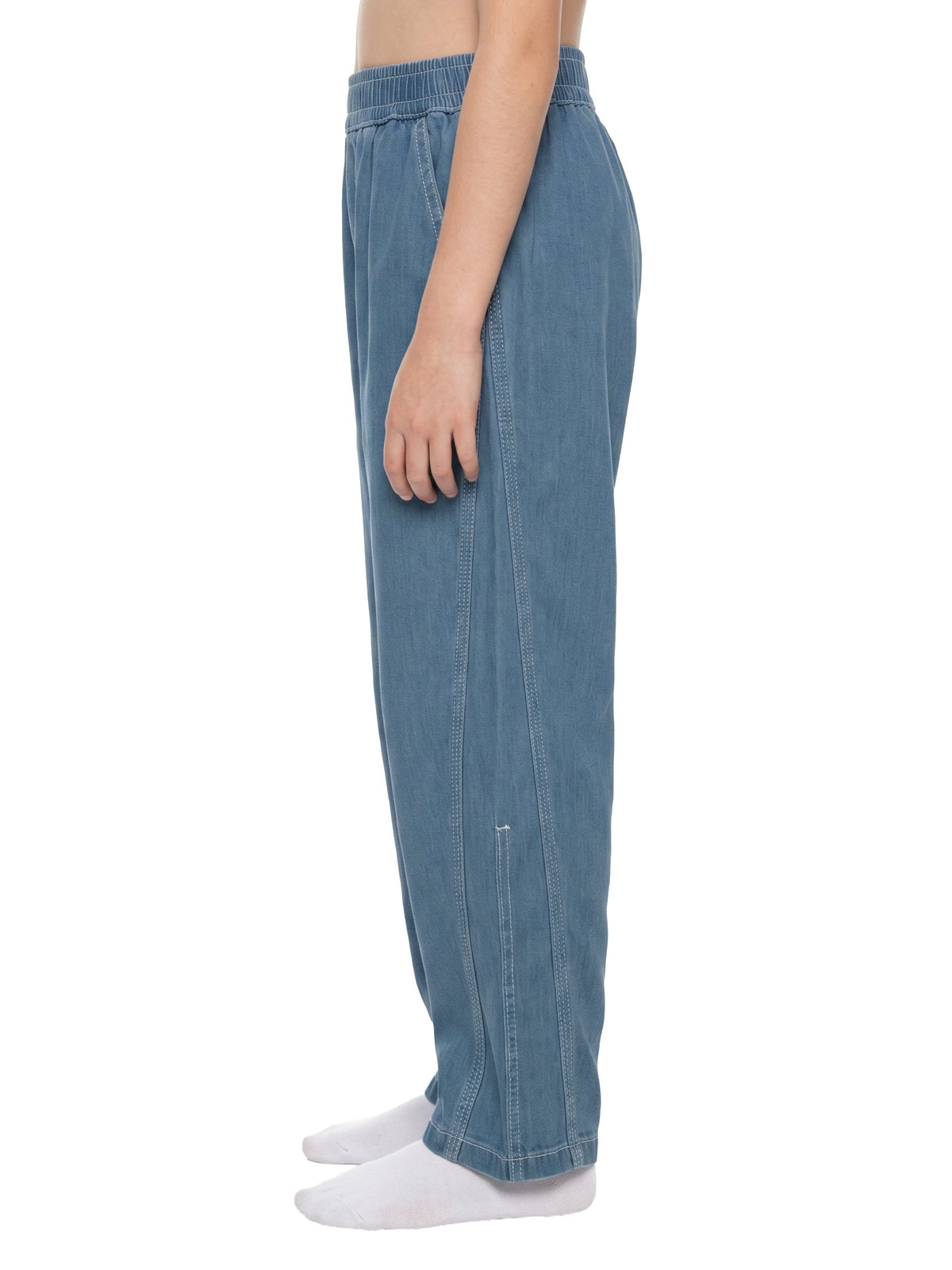 Kids' Vintage-Wash Straight-Leg Jeans