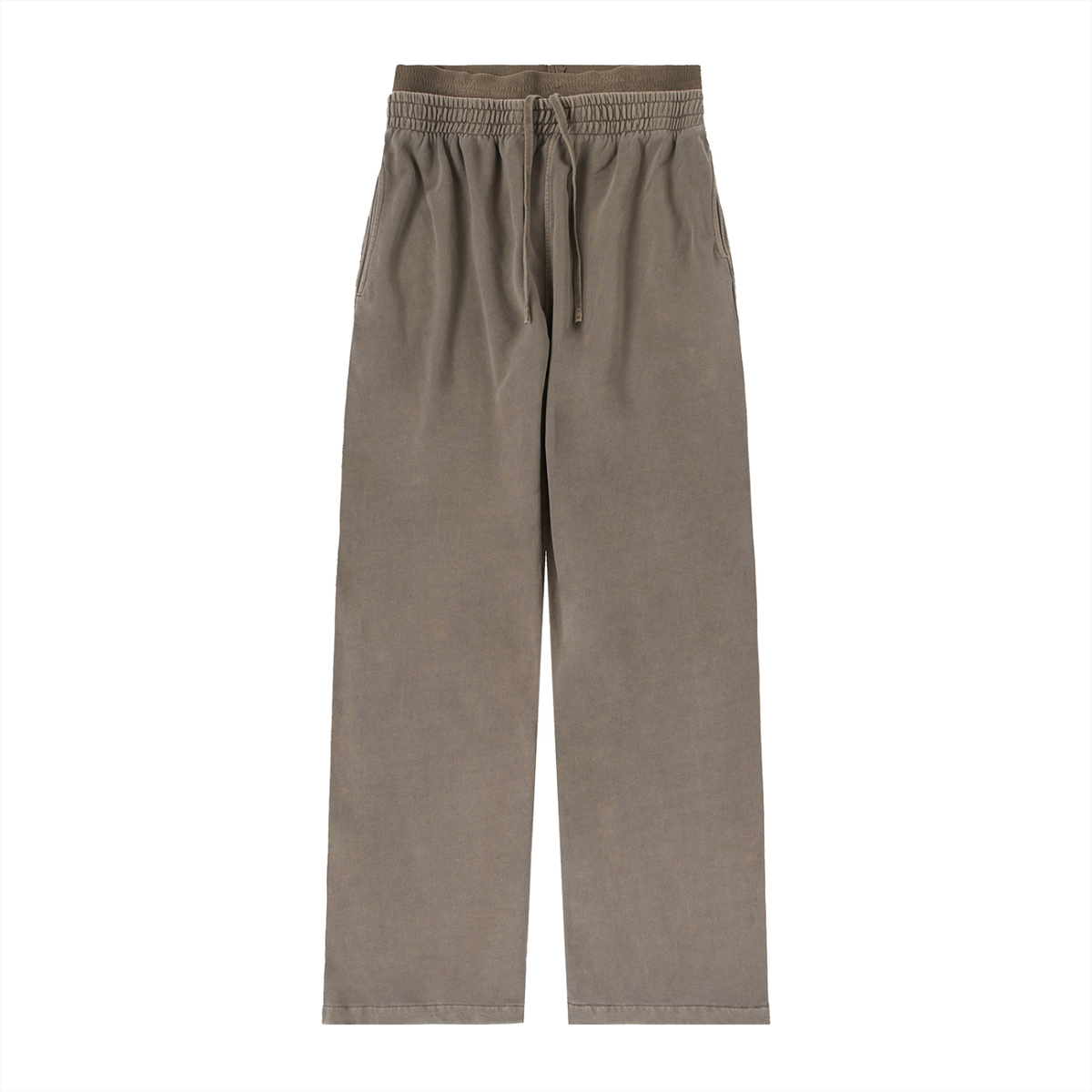 Women’s Vintage-Washed Straight-Leg Sweatpants