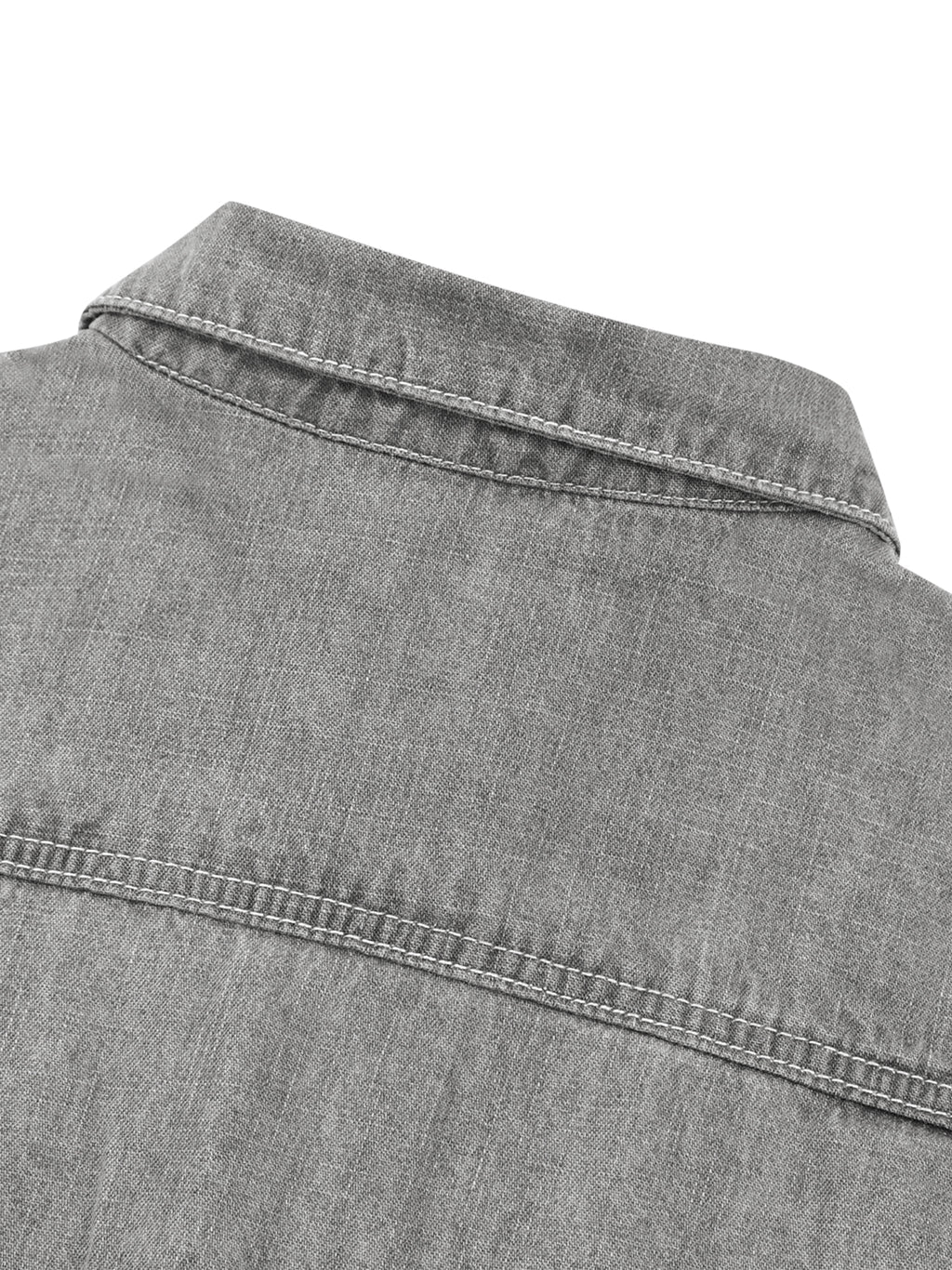 Unisex Vintage Wash Denim Shirt