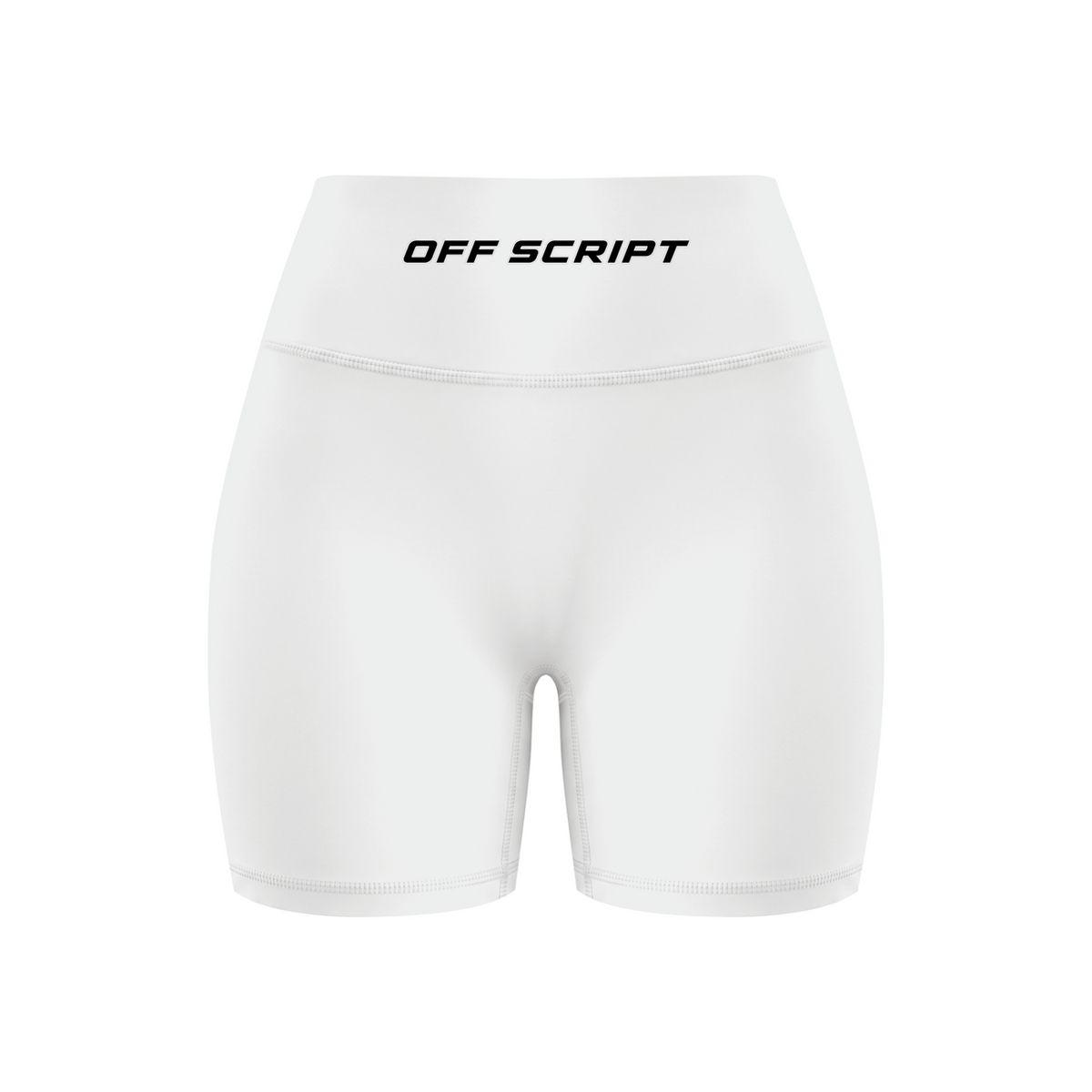 Off Script Women’s High-Waisted Scrunch Yoga Biker Shorts