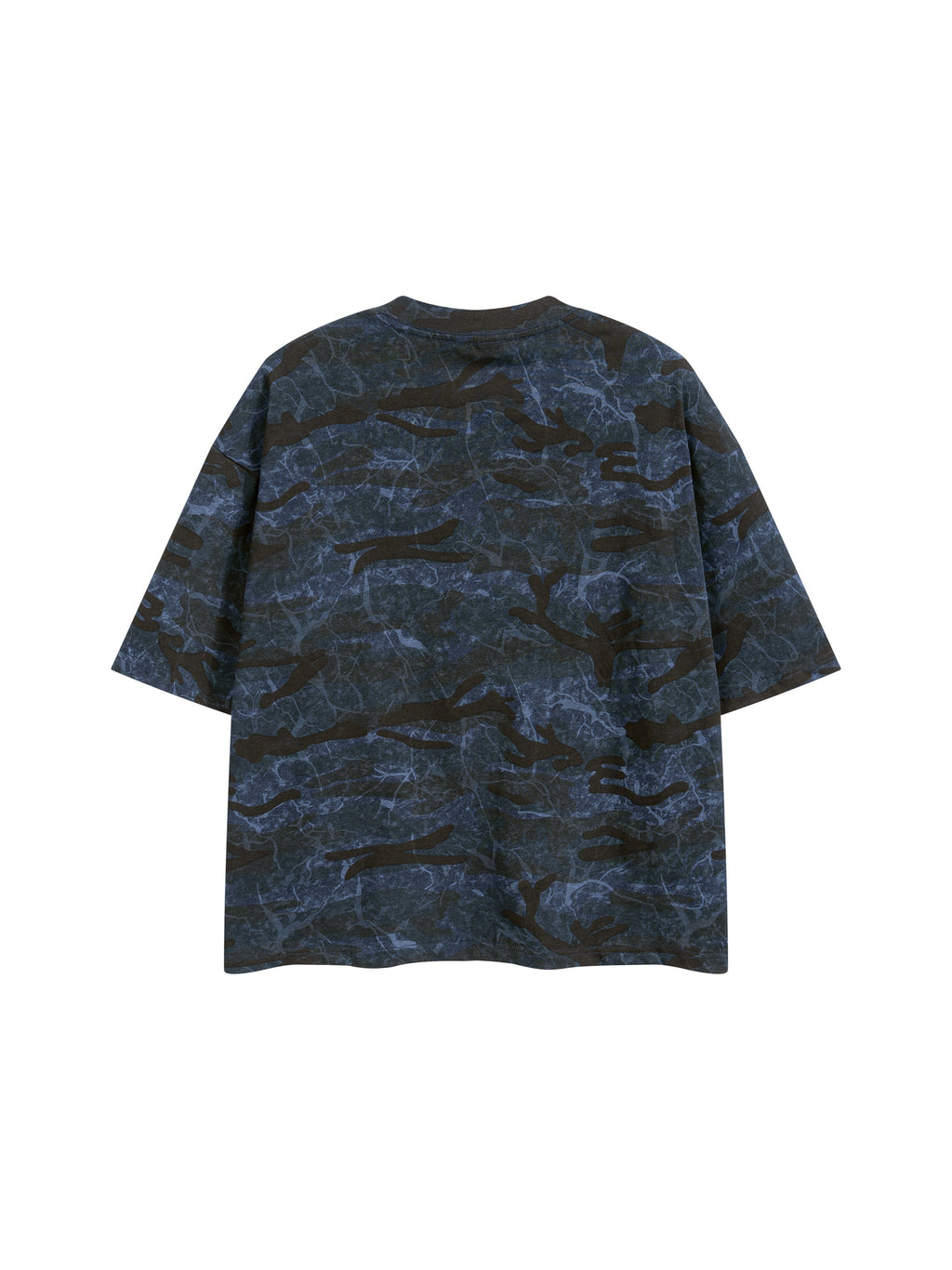 Unisex Boxy Camo Print T-Shirt