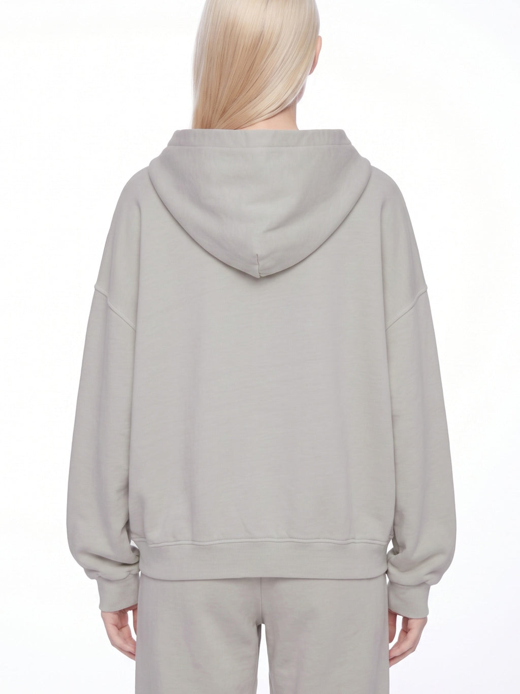 Unisex Vintage Wash Full Zip Boxy Hoodie