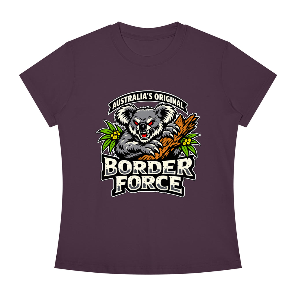 Drop Bear Women's Slim Fit Crewneck T-Shirt