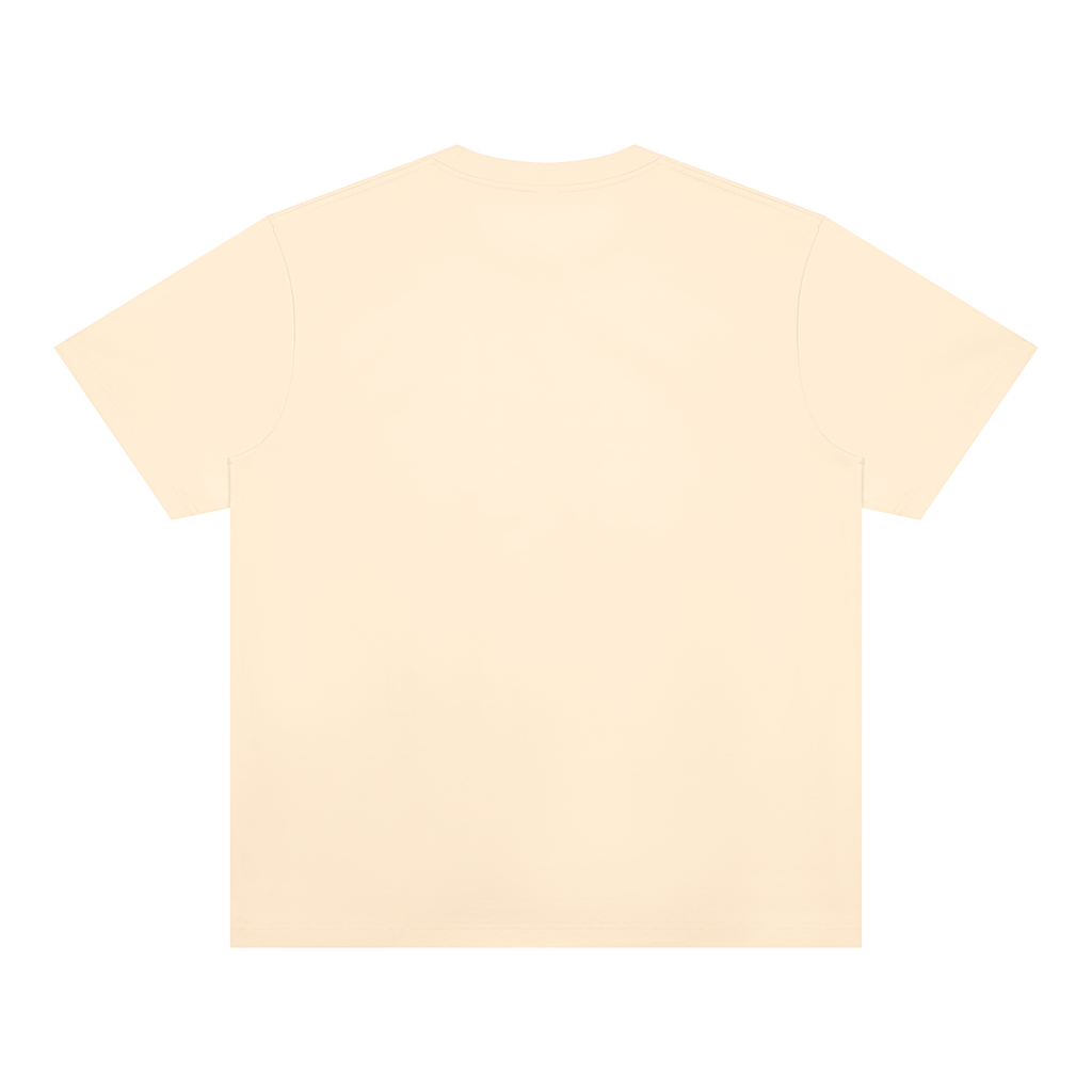 Apricot Unisex Heavyweight Sorona T-Shirt back product view