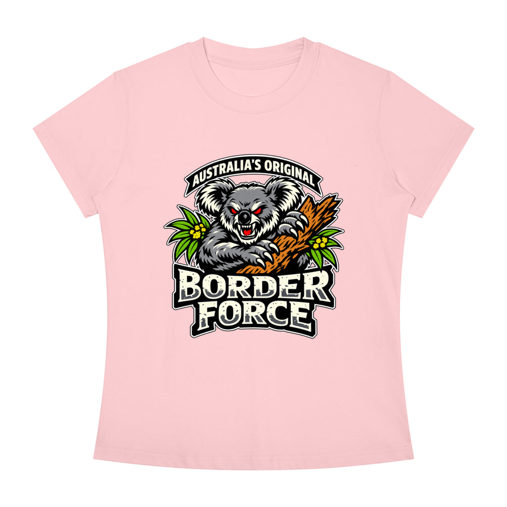 Drop Bear Women's Slim Fit Crewneck T-Shirt