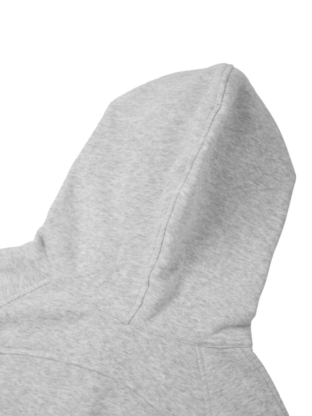 Cropped Zip-Through Hoodie