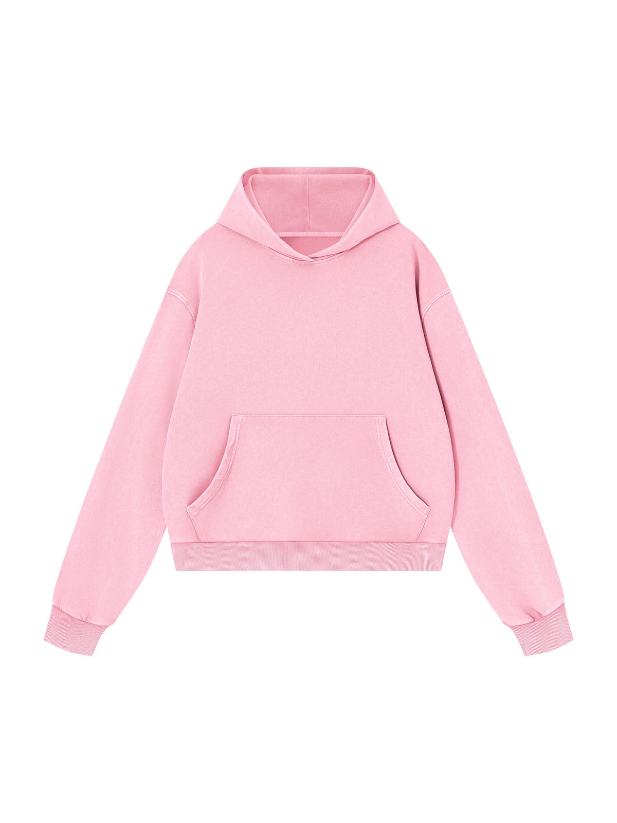 Unisex Mineral Wash Boxy Hoodie