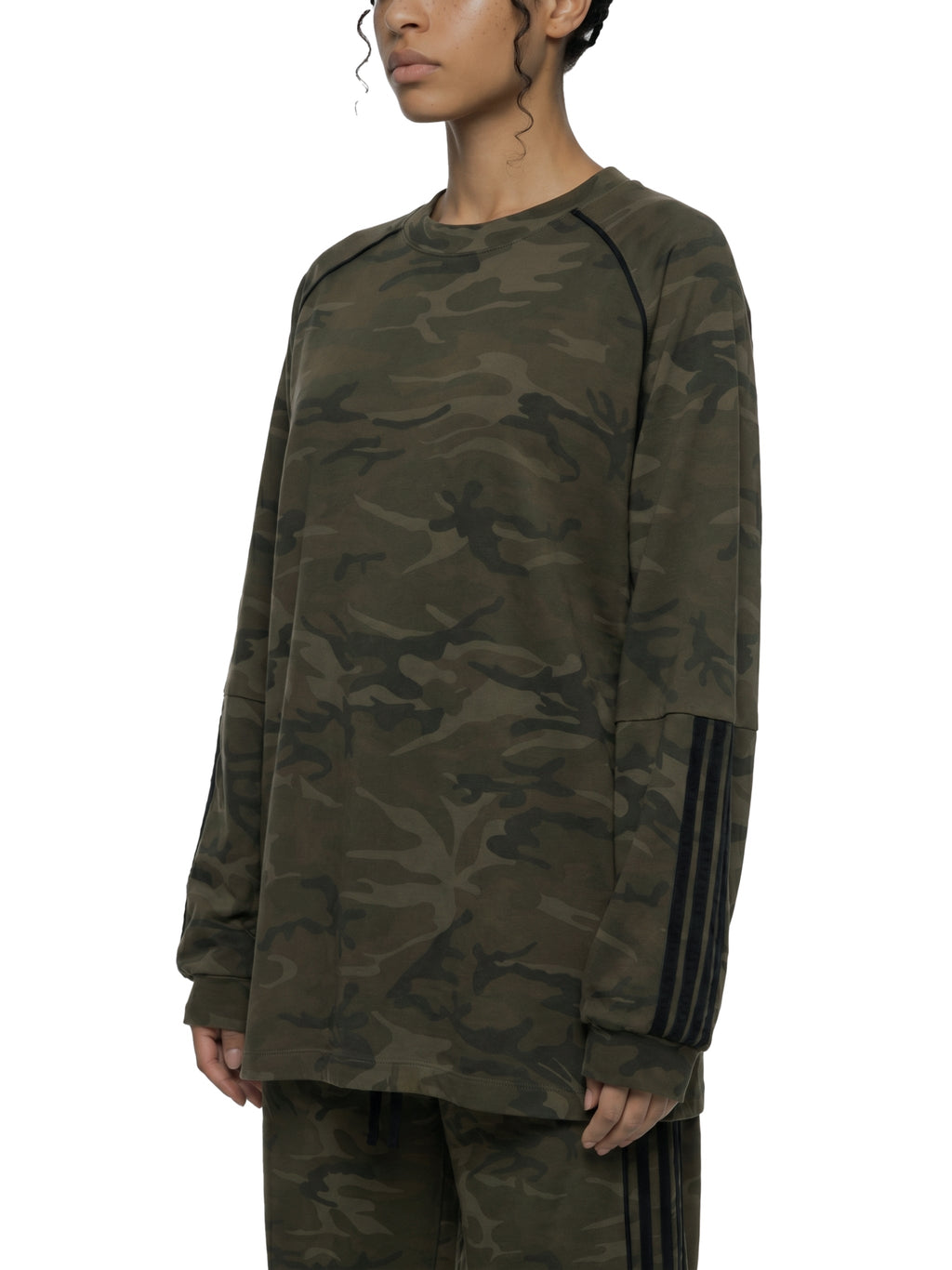 Unisex Camo Loose Long Sleeve T-Shirt