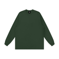 Unisex Raw Hem Long Sleeve T-Shirt
