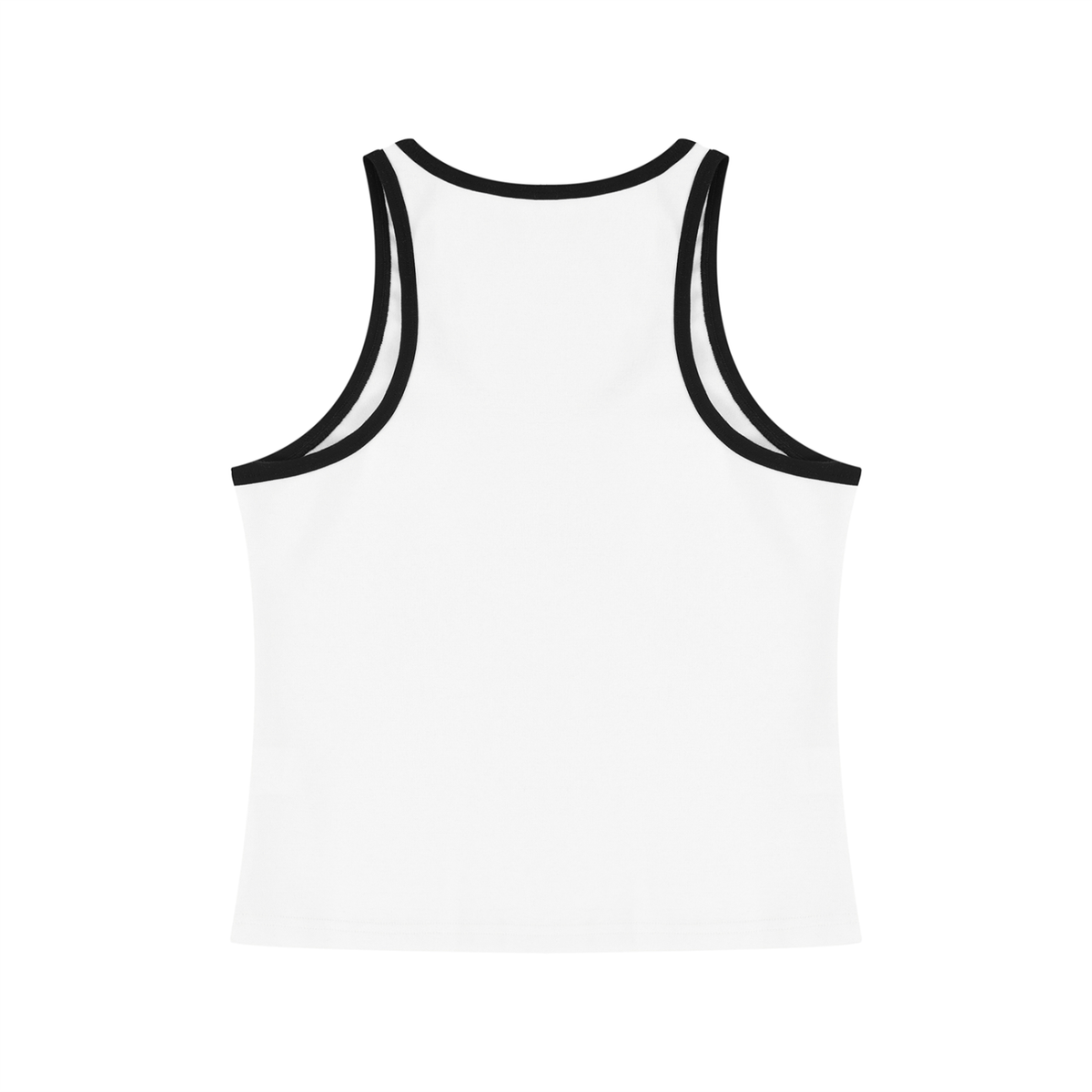 Women's Color Block Cropped Tank Top