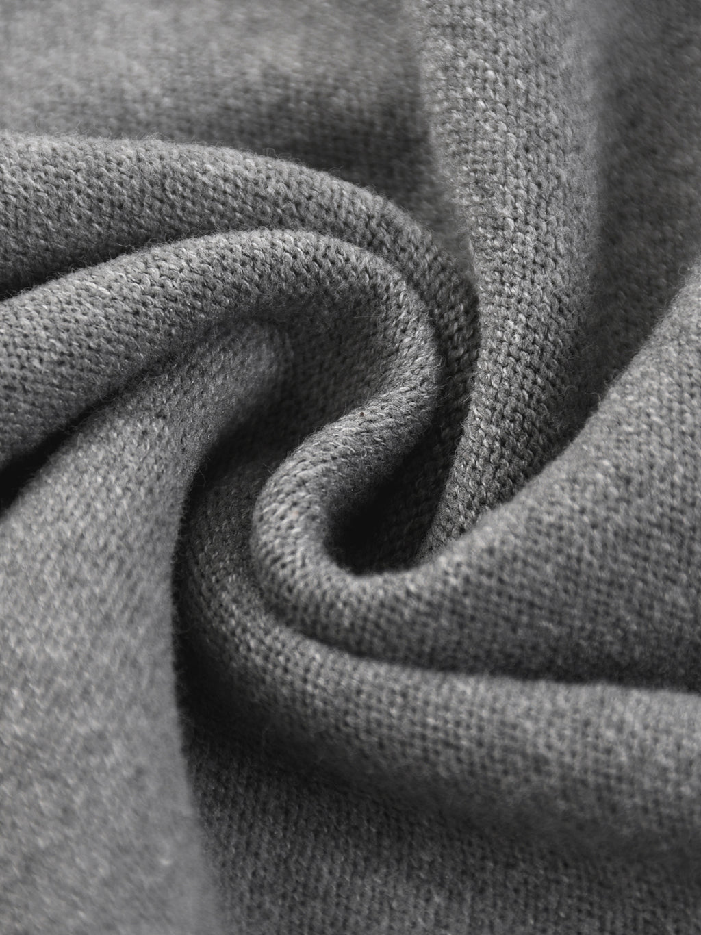 Off Script Cotton Knit Short Sleeve Henley T-Shirt - fabric drape detail