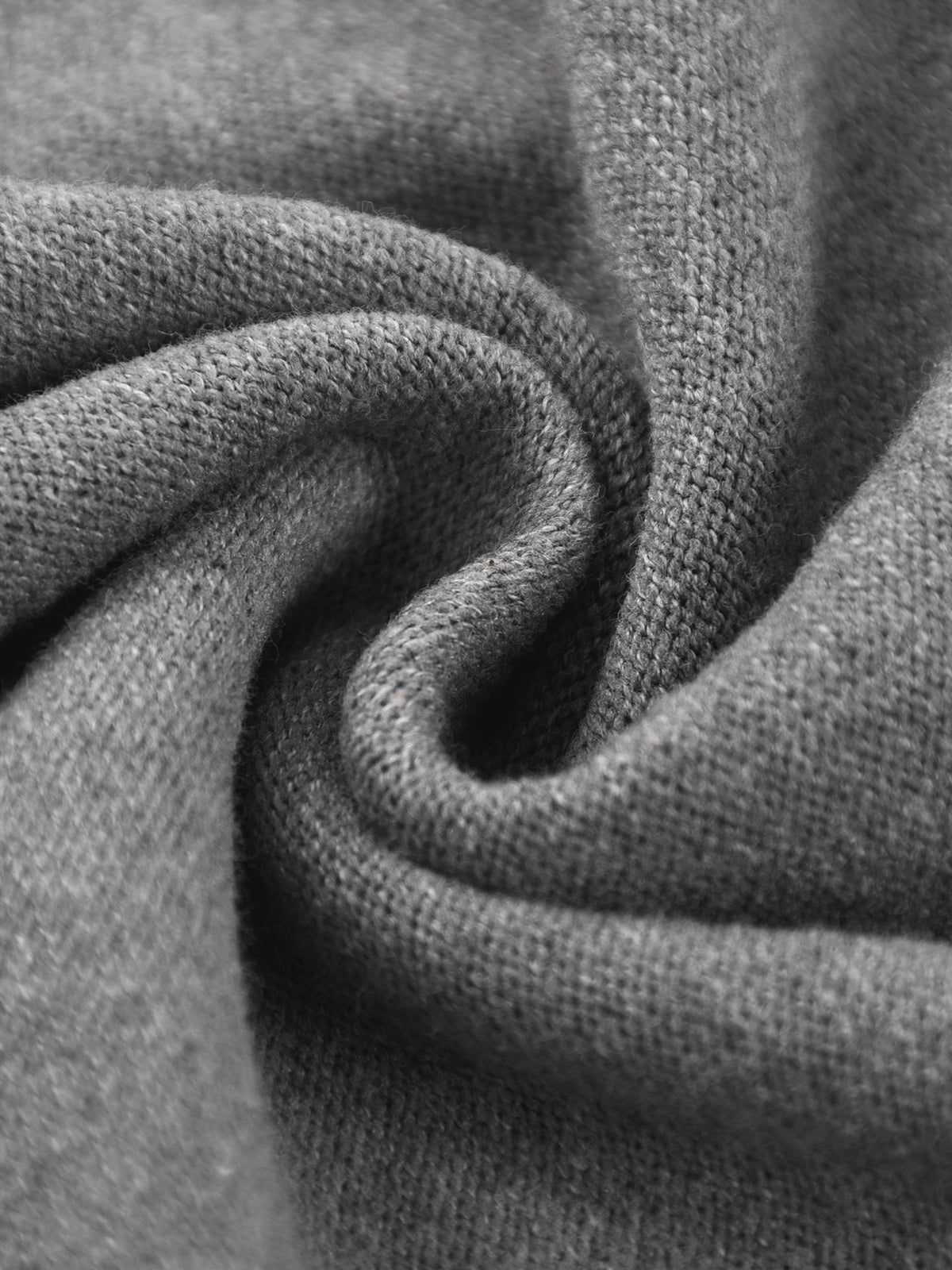 Off Script Cotton Knit Short Sleeve Henley T-Shirt - fabric drape detail
