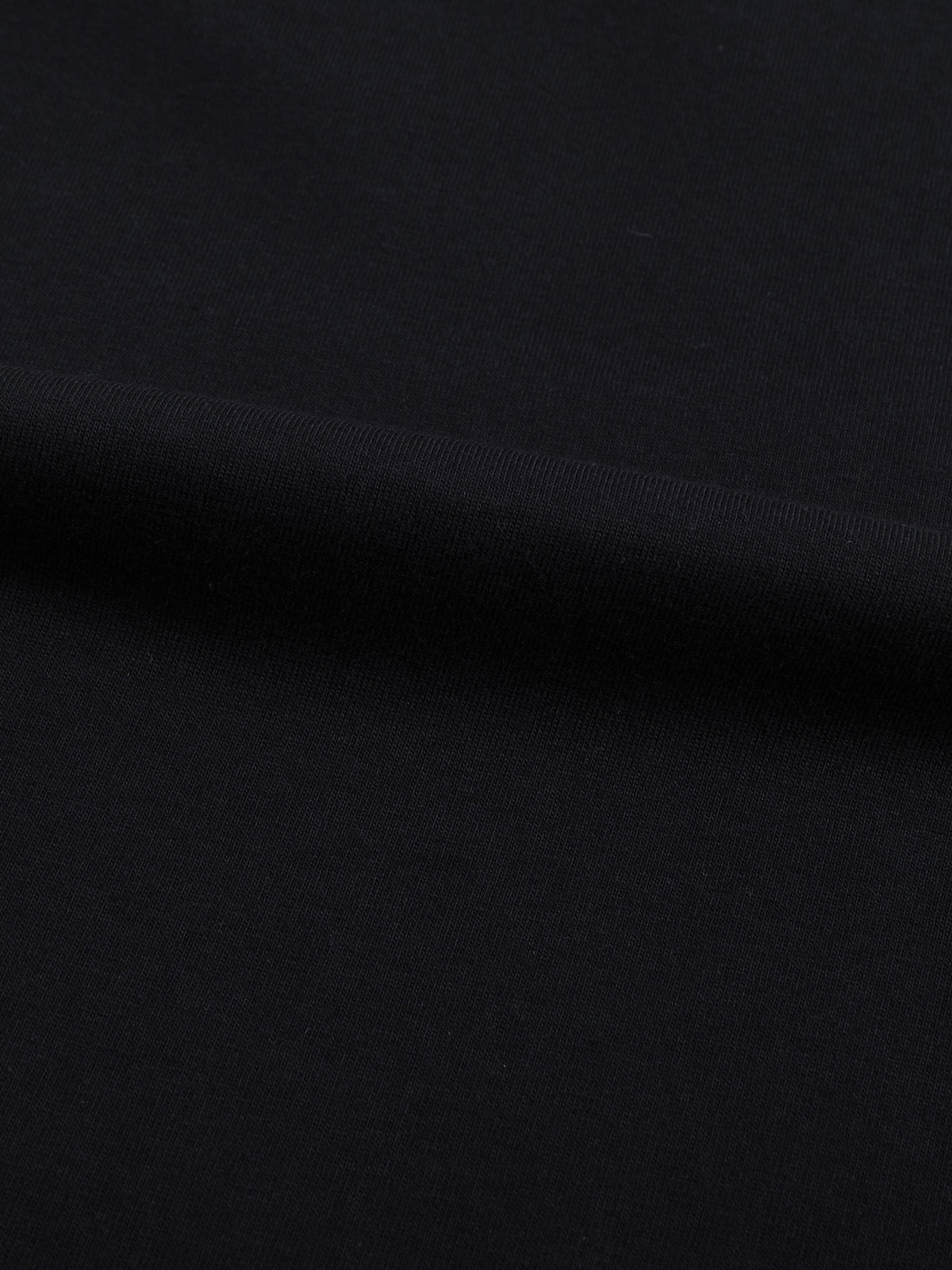 Off Script Crew Neck Drop Shoulder Long Sleeve Shirt - fabric texture detail
