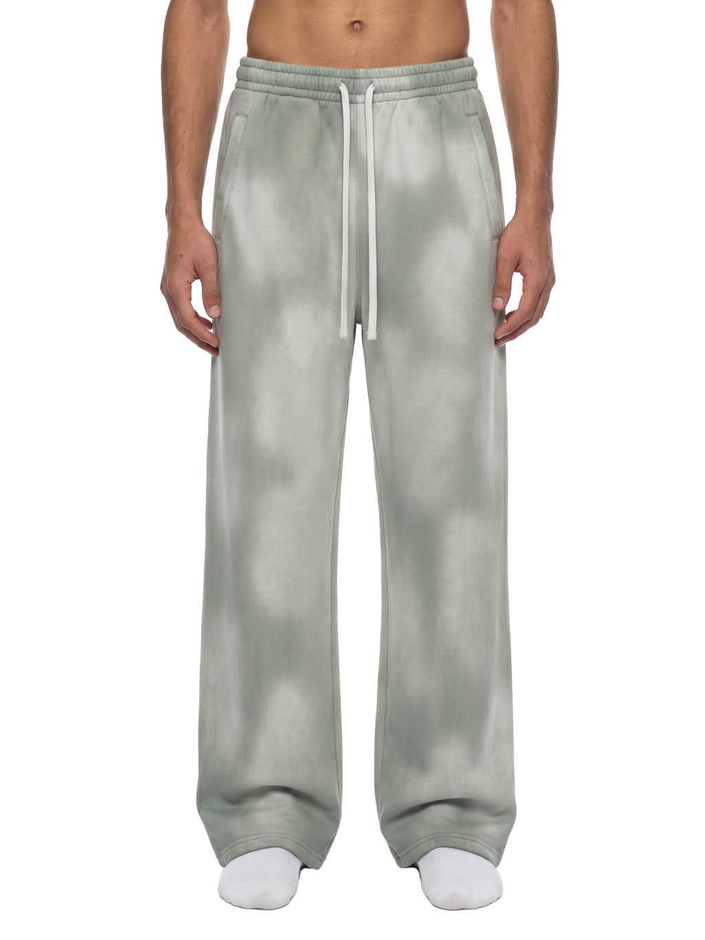 Unisex Sunfade Wide-Leg Fleece Sweatpants
