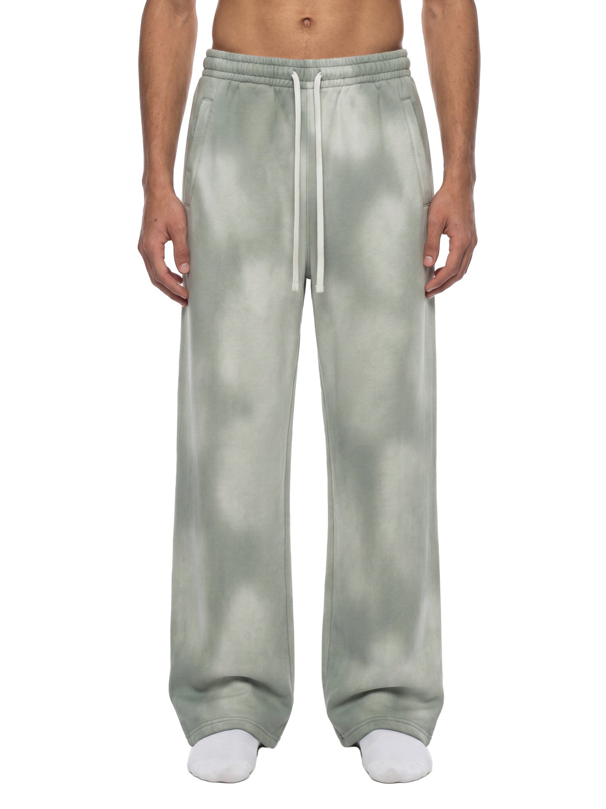 Unisex Sunfade Wide-Leg Fleece Sweatpants