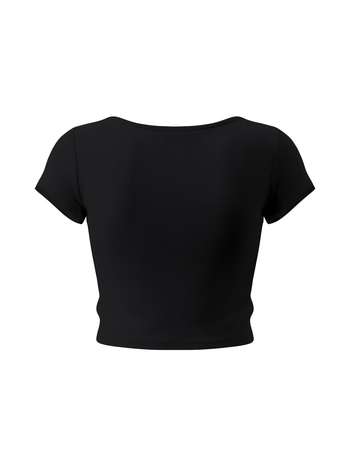 Women's Slim Cap Sleeve Crop T-Shirt