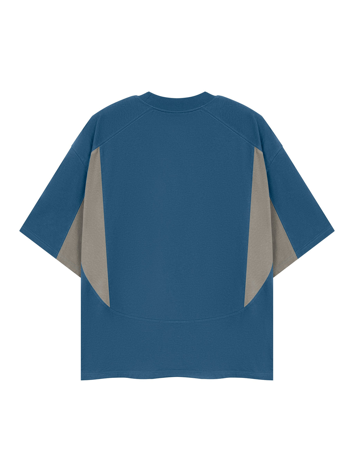Unisex Color Block Paneling T-Shirt