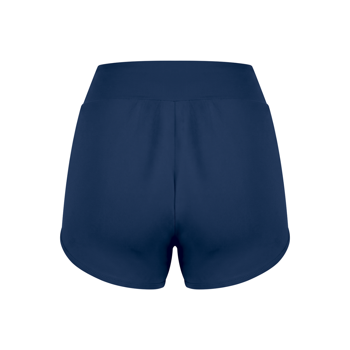 Off Script Women’s High-Rise Curved-Hem Pocket Yoga Shorts