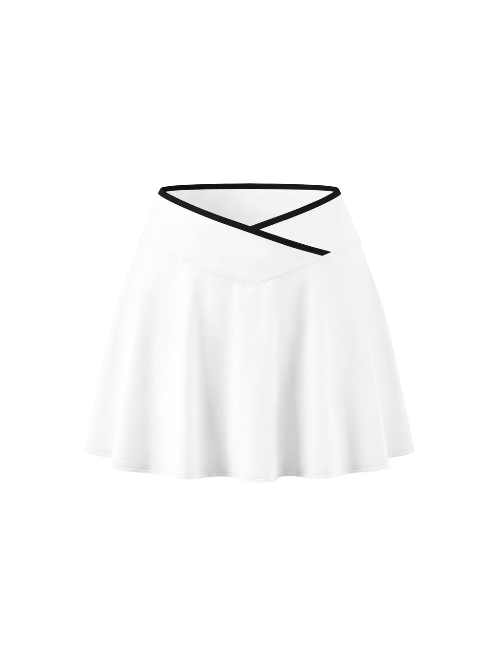 Women's Color Block A-Line Skirt