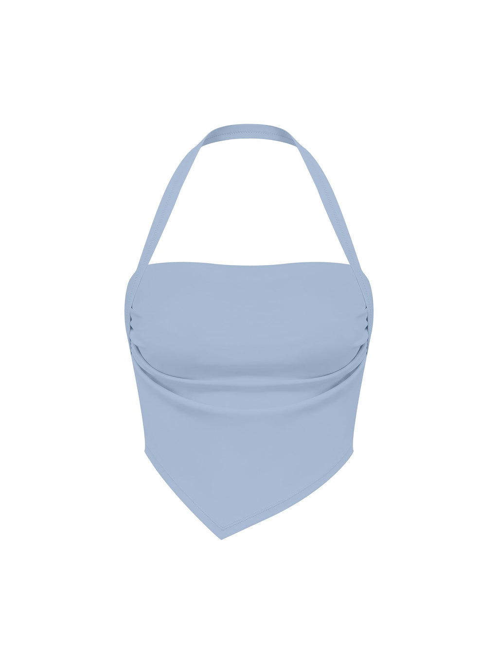 Women’s Ruched Halter Neck Yoga Tank Top