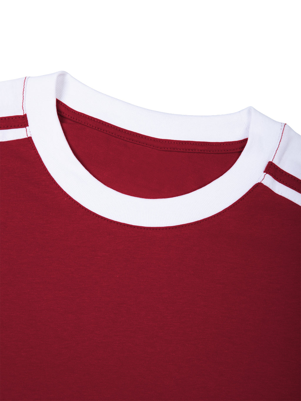 Unisex Color Block Loose T-Shirt
