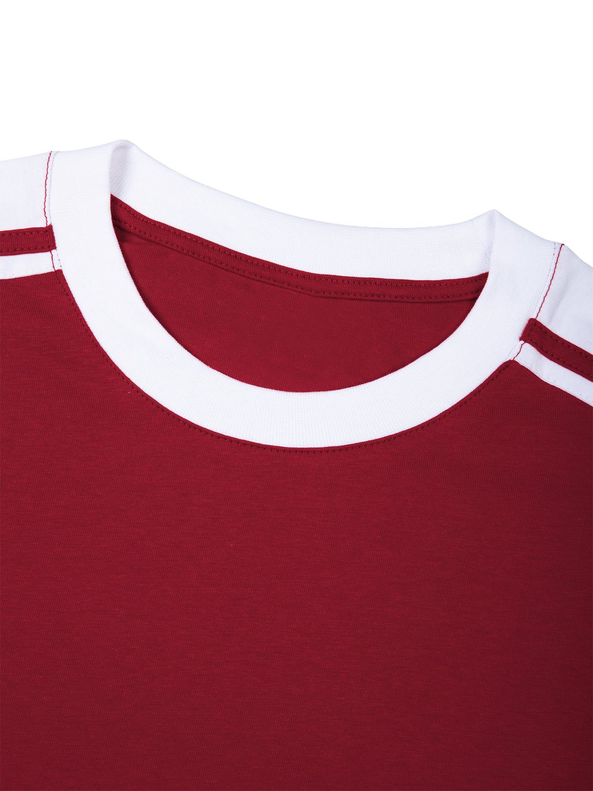 Unisex Color Block Loose T-Shirt