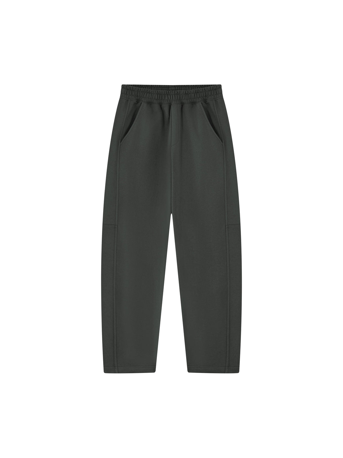 Unisex Tapered Straight Hem Sweatpants